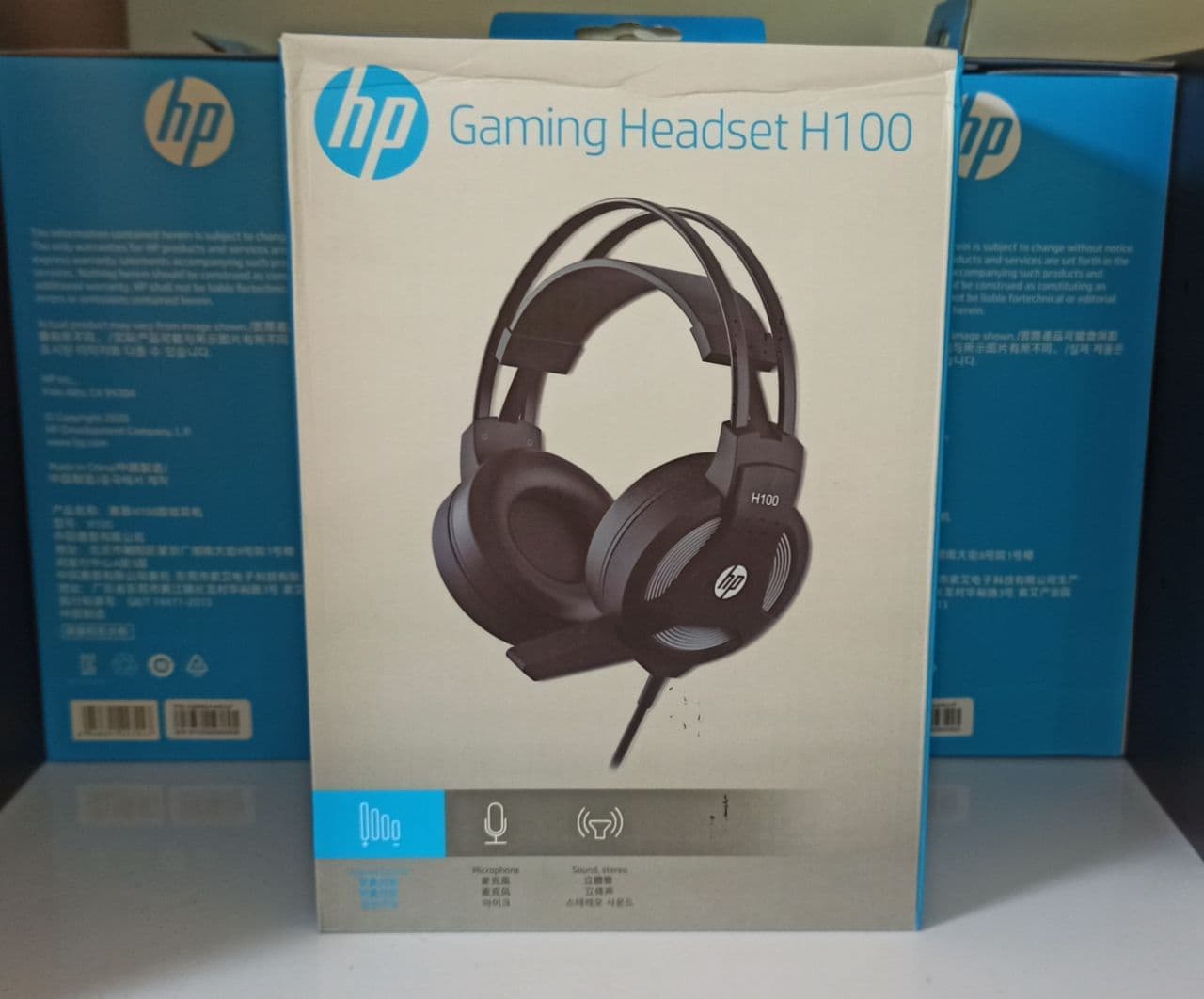 هدست اچ پی HP Gaming Headset H100 آکبند — تصویر ۲