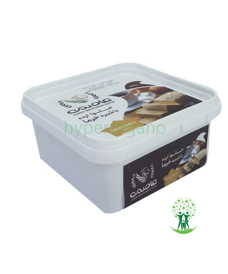 حلوا ارده با شیره خرما 250 گرمی عاصمی
