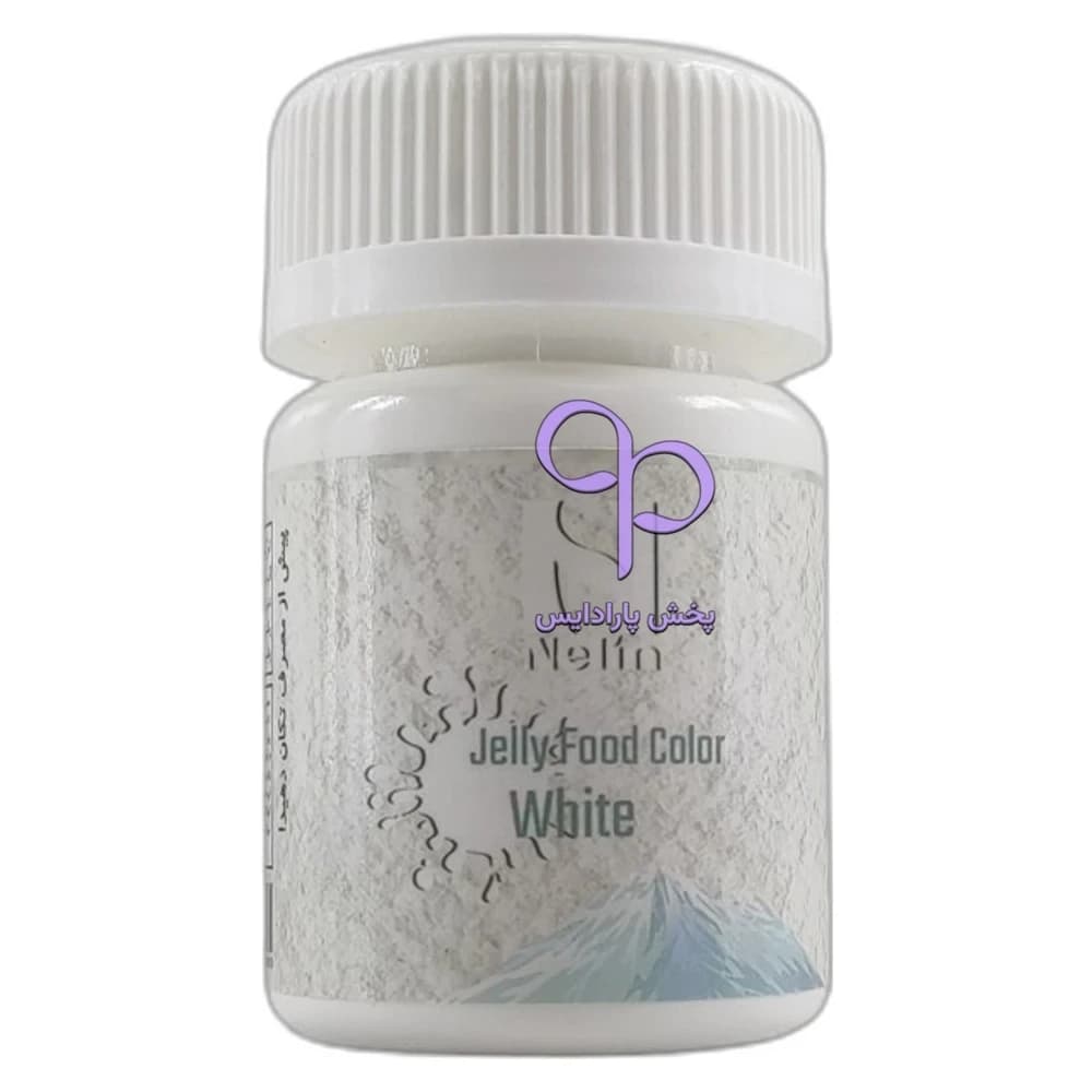 رنگ ژله ای 35 گرمی نلین سفید (White)
