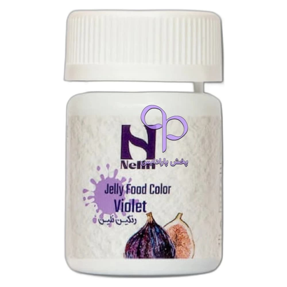 رنگ ژله ای 35 گرمی نلین بنفش (Violet)