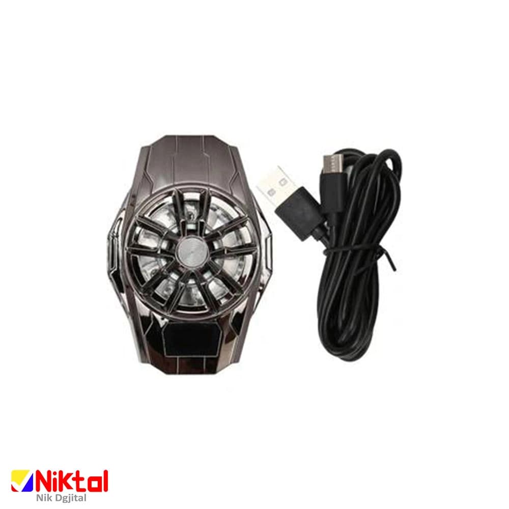 فن خنک کننده گوشی مدل S8 | اتصال گیره ای و خنک کننده رادیاتوری بادی — تصویر ۷