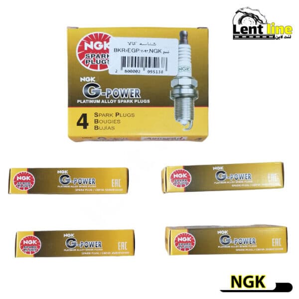 شمع سوزنی پایه کوتاه هیوندای جنسیس برند NGK مدل G-power — تصویر ۴