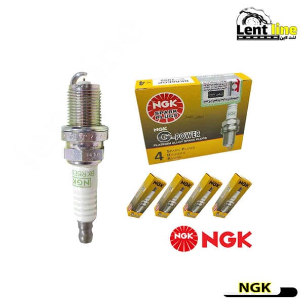 شمع سوزنی پایه کوتاه جک برند NGK مدل G-power — تصویر ۳
