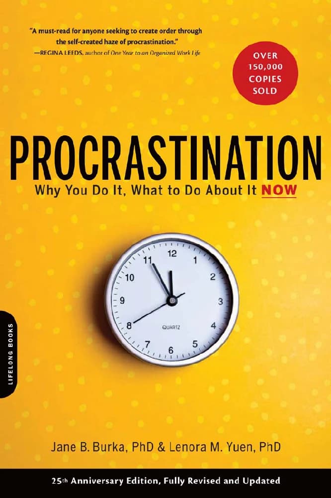 کتاب Procrastination (اهمال‌کاری) نسخه انگلیسی PDF | جین بی. بورکا و لنورا ام. یوئن