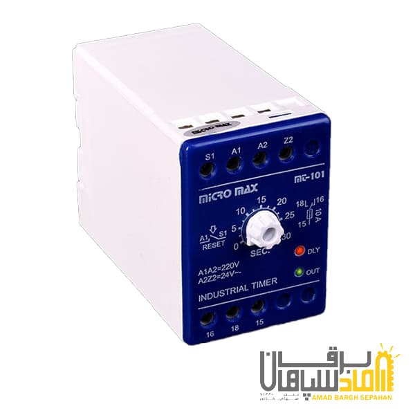 تایمر صنعتی میکرومکس (ثانیه و دقیقه) MT-101X — تصویر ۲
