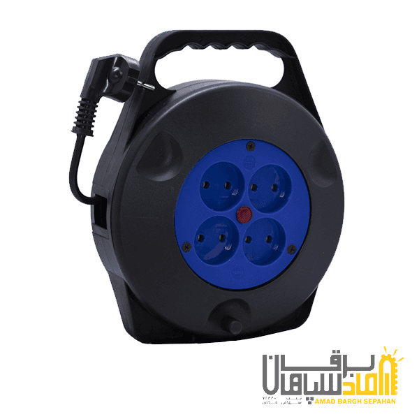 پریز سیار قرقره ای بزرگ پارسا (بدون ارت) B240 برند PARSA