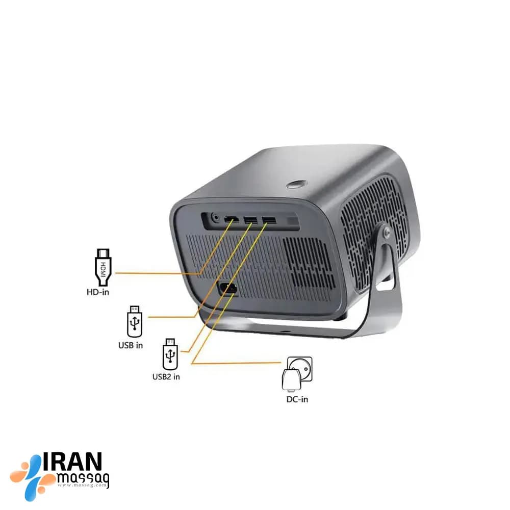 ویدئو پروژکتور هوشمند مدل A10 ( HY310 ) | کیفیت 4K-FUL HD — تصویر ۸