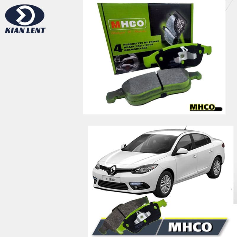 لنت ترمز جلو رنو فلوئنس نوع B برند mhco — تصویر ۴