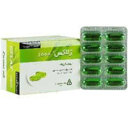 ژلاکس 1000 روغن کرچک 50 عددی