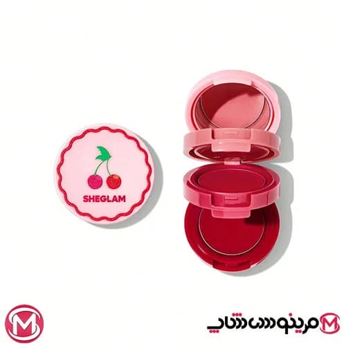 رژ لب و گونه سه طبقه کرمی شیگلم گیلاس حجم 4میل