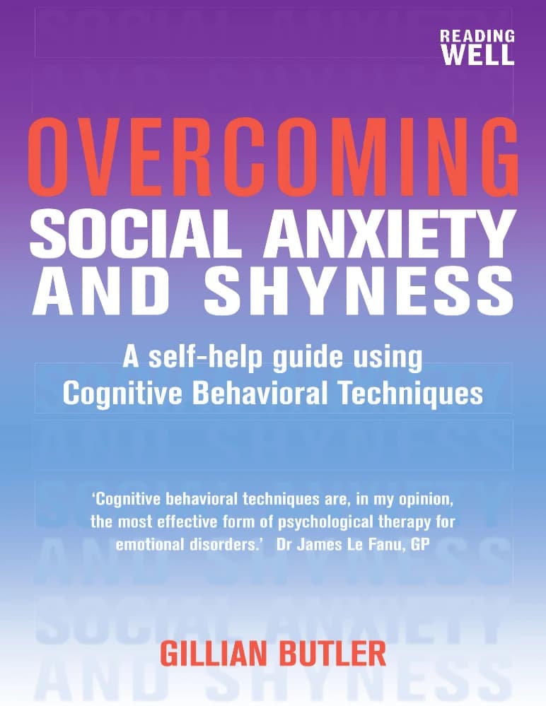 کتاب Overcoming Social Anxiety and Shyness (غلبه بر اضطراب اجتماعی و کم‌رویی) نسخه انگلیسی PDF | گیلیان باتلر