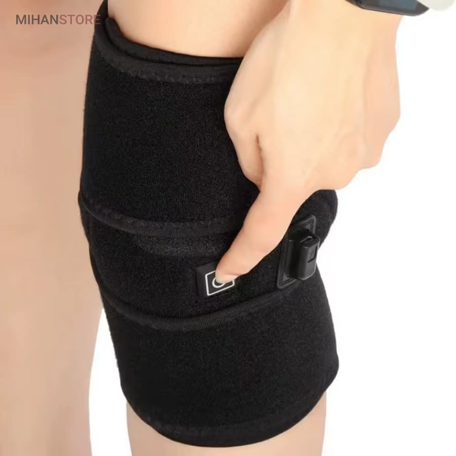 زانوبند حرارتی Knee Heating Pad | پد دمای سه حالته + USB | فروش ویژه قسطی ✅ — تصویر ۳