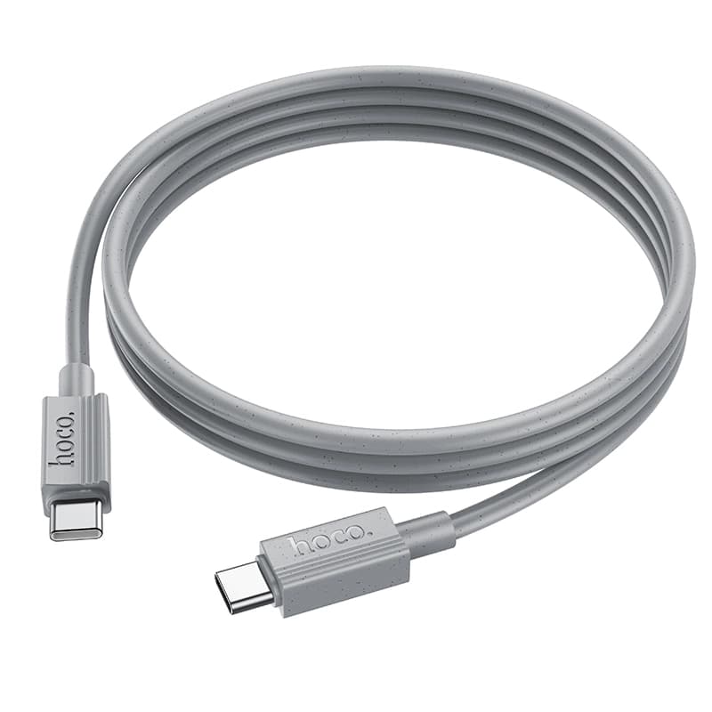 کابل شارژ 60 وات USB-C به USB-C هوکو مدل X107 طول 1 متر — تصویر ۶