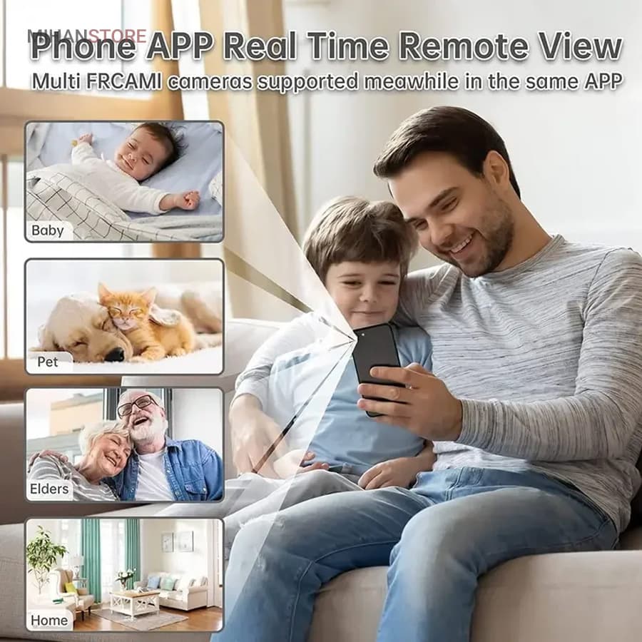 دوربین A9 WiFi | دید در شب و ضبط صدا | فروش ویژه قسطی (محدود)✅ — تصویر ۴