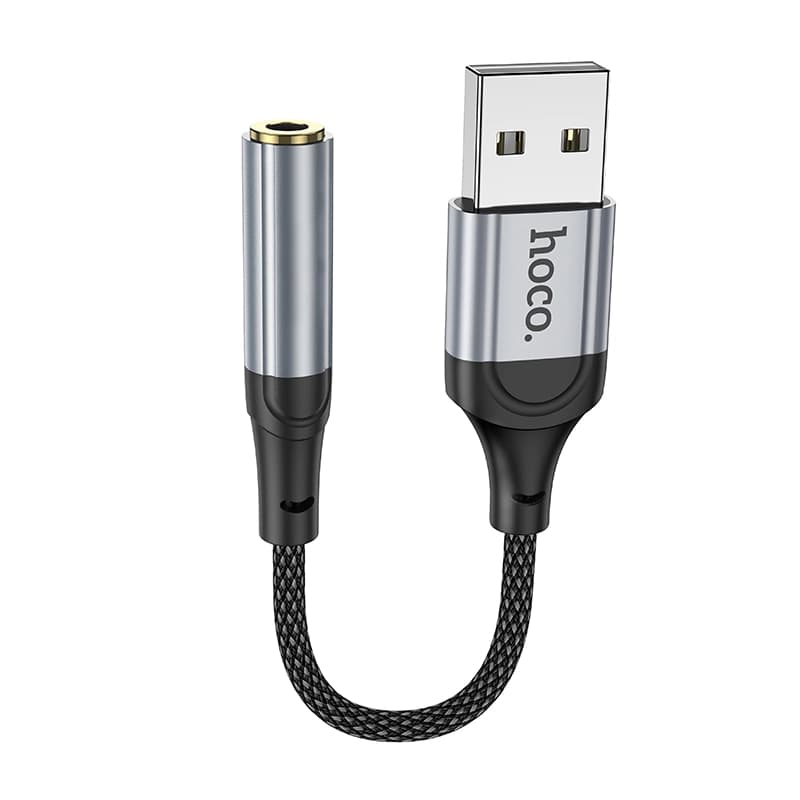 کابل مبدل صوتی برند هوکو مدل LS36 3.5MM TO USB-A