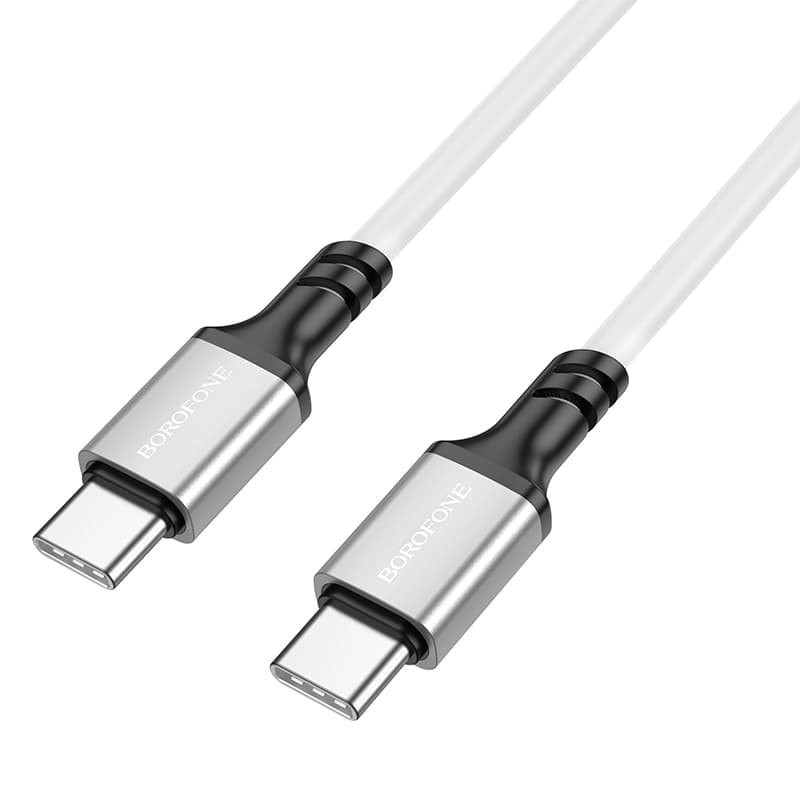کابل شارژ 60 وات USB-C به USB-C بروفون مدل BX83 طول 1 متر — تصویر ۲