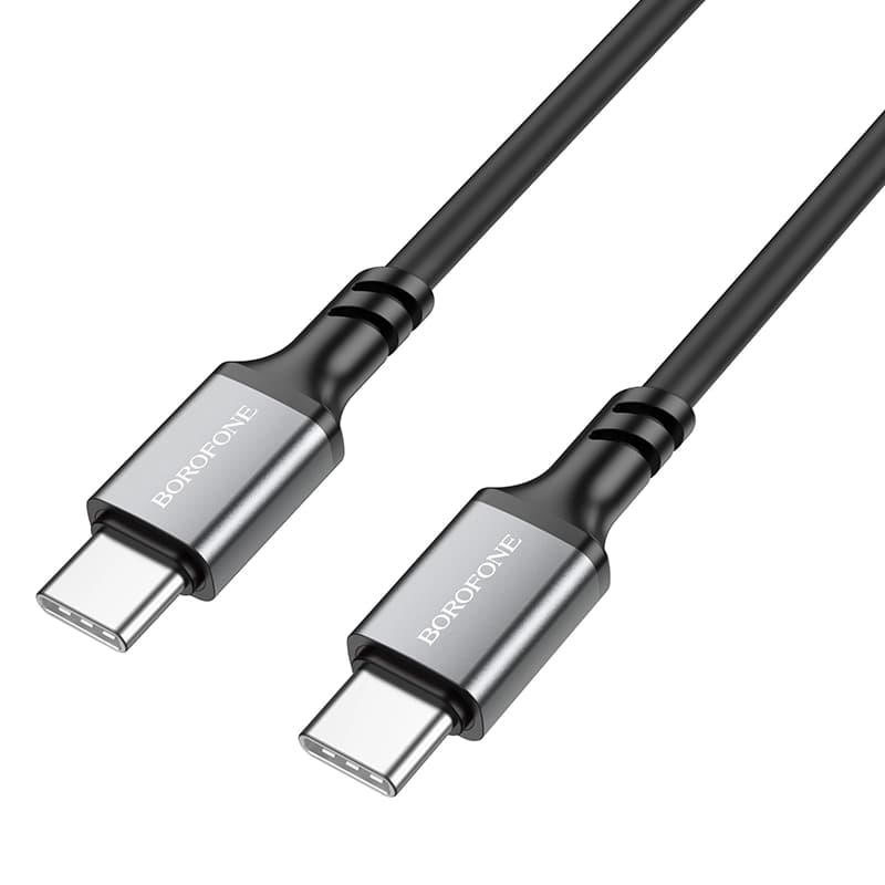 کابل شارژ 60 وات USB-C به USB-C بروفون مدل BX83 طول 1 متر — تصویر ۷