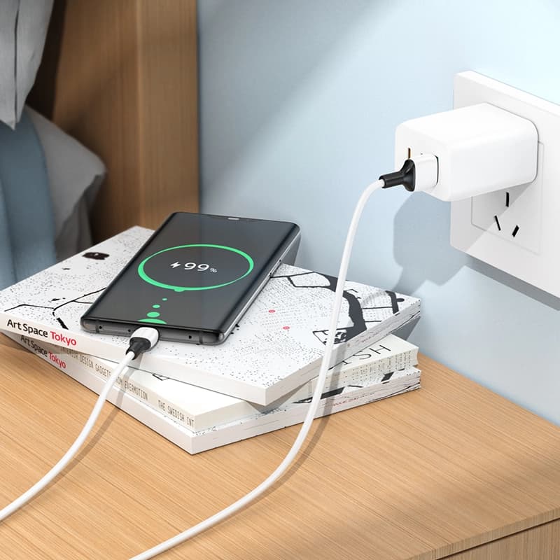 کابل شارژ USB-A به USB-C بروفون مدل BX84 طول 1 متر — تصویر ۸