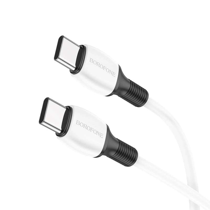 کابل شارژ 60 وات USB-C به USB-C بروفون مدل BX84 طول 1 متر — تصویر ۵