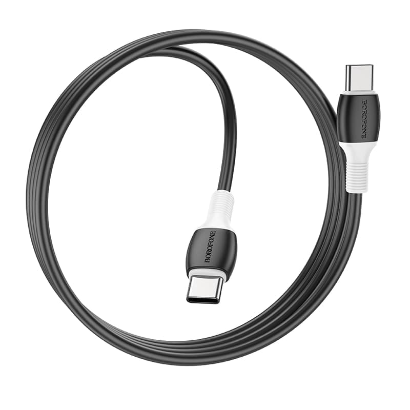 کابل شارژ 60 وات USB-C به USB-C بروفون مدل BX84 طول 1 متر — تصویر ۶