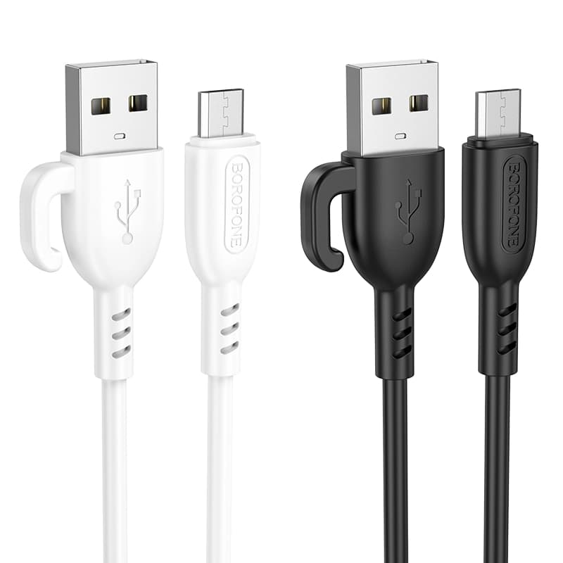 کابل شارژ USB-A به MICRO USB بروفون مدل BX91 طول 1 متر