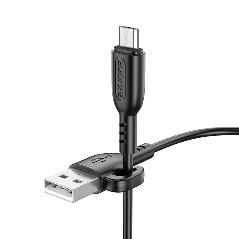 کابل شارژ USB-A به MICRO USB بروفون مدل BX91 طول 1 متر — تصویر ۶
