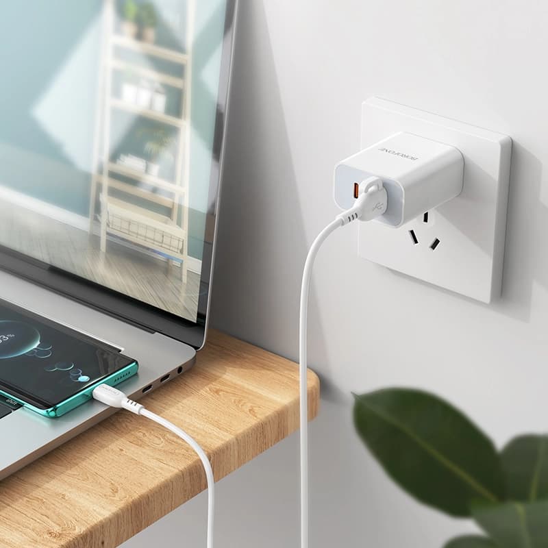 کابل شارژ USB-A به USB-C بروفون مدل BX91 طول 1 متر — تصویر ۸