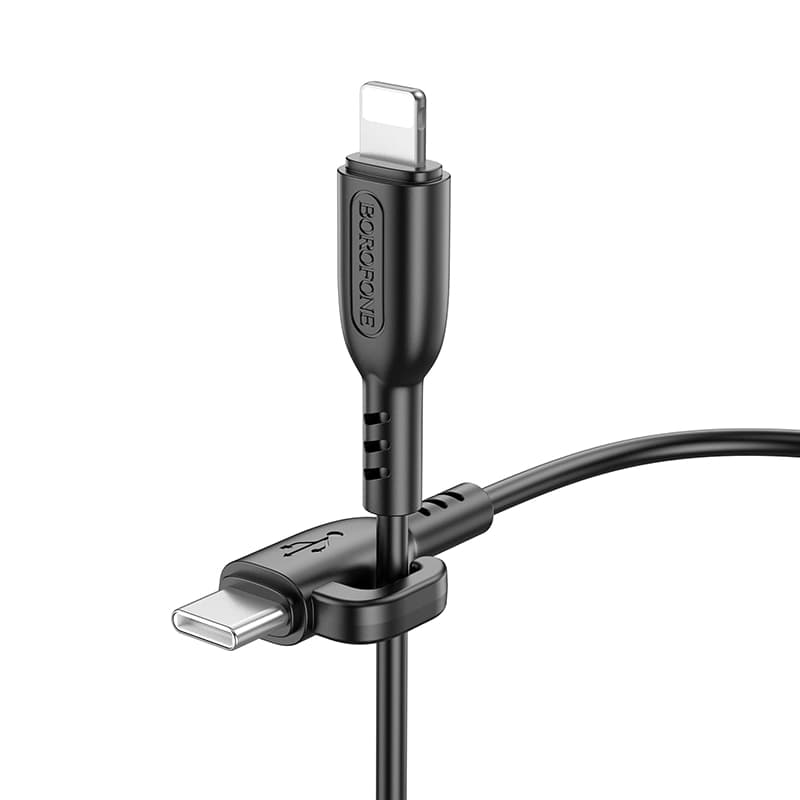 کابل شارژ 20 وات Lightning به USB-C بروفون مدل BX91 طول 1 متر — تصویر ۶