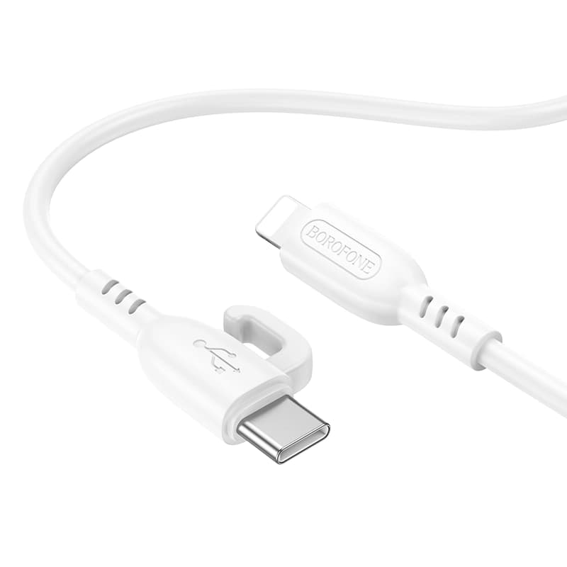 کابل شارژ 20 وات Lightning به USB-C بروفون مدل BX91 طول 1 متر — تصویر ۳