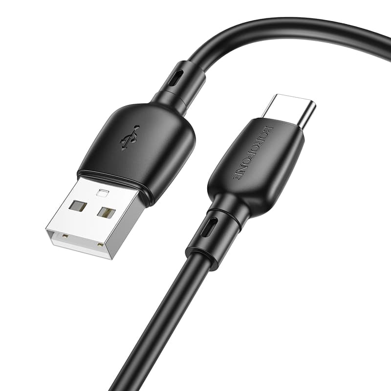 کابل شارژ 27 وات USB-A به USB-C بروفون مدل BX93 طول 1 متر — تصویر ۳