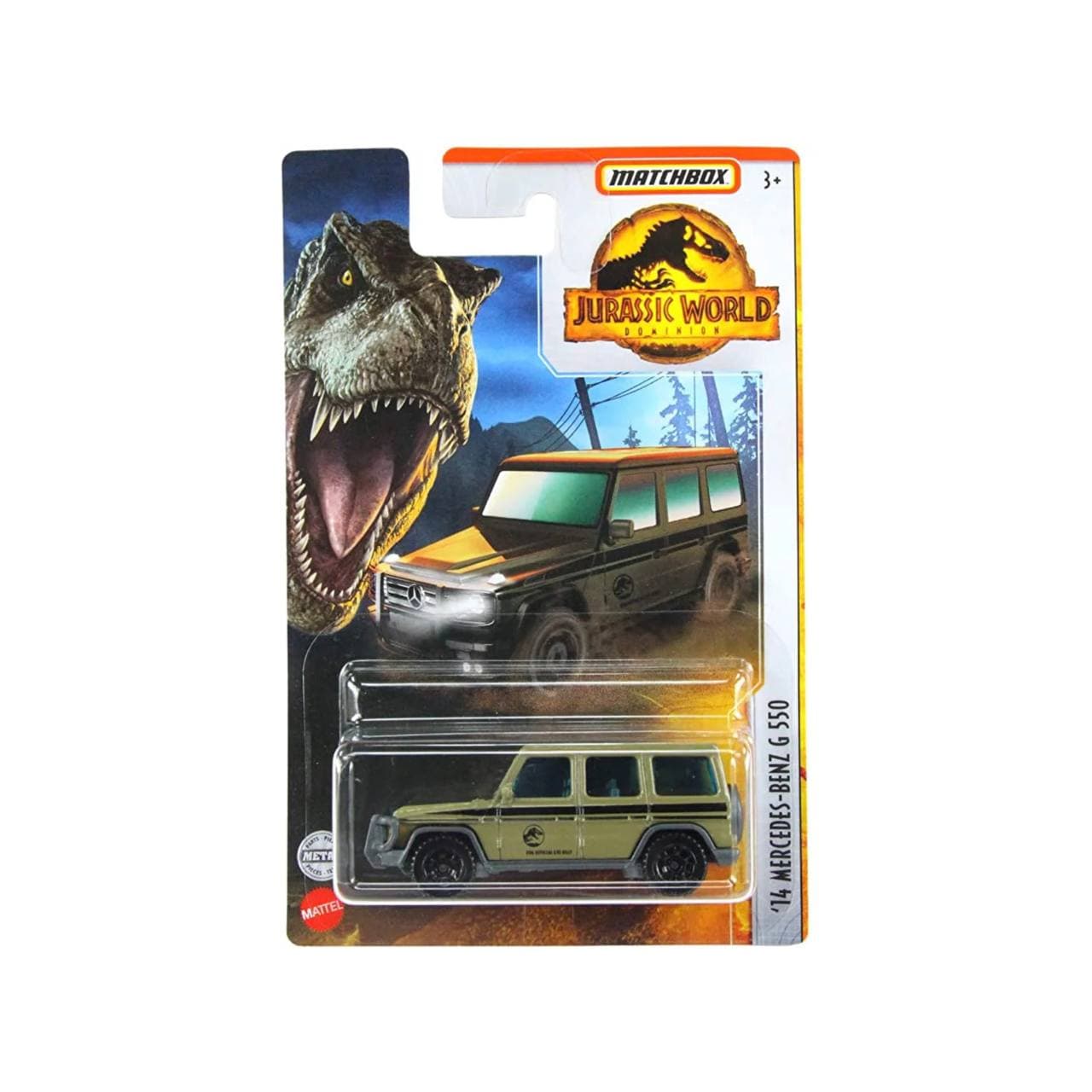 ماشین مچ باکس Matchbox Jurassic World 55 Mercedes-Benz G550