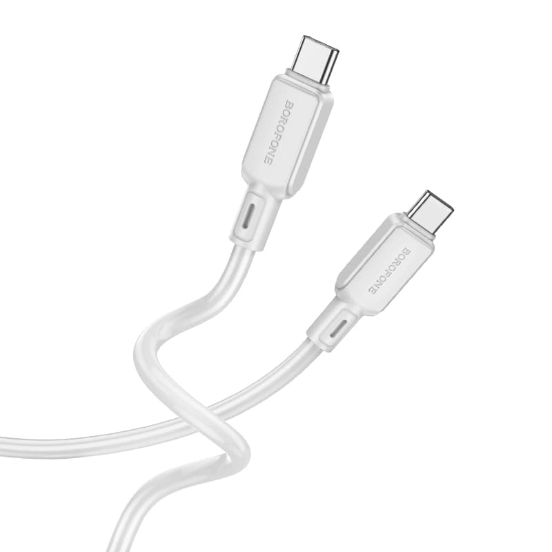 کابل شارژ 60 وات USB-C به USB-C بروفون مدل BX94 طول 1 متر — تصویر ۵
