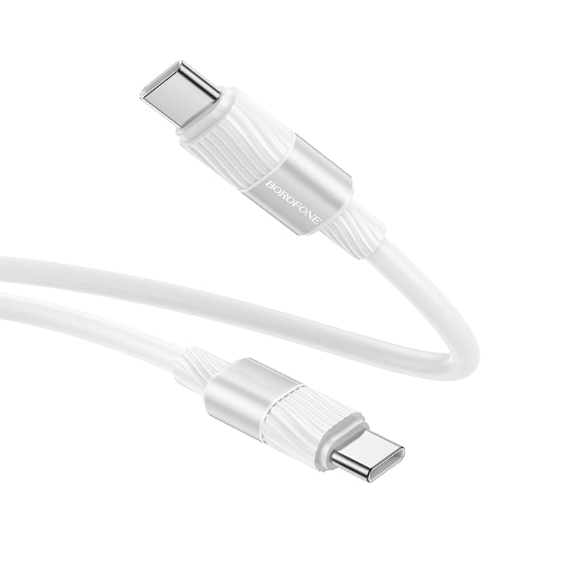 کابل شارژ 60 وات USB-C به USB-C بروفون مدل BX106 طول 1 متر — تصویر ۵