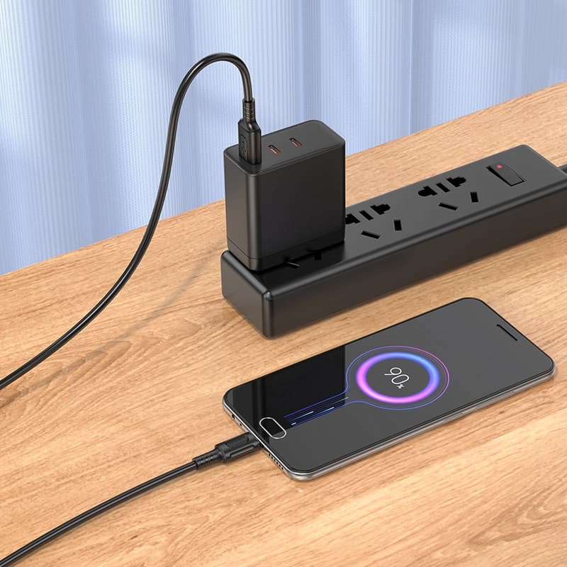 کابل شارژ USB-A به MICRO USB بروفون مدل BX111 طول 1 متر — تصویر ۷
