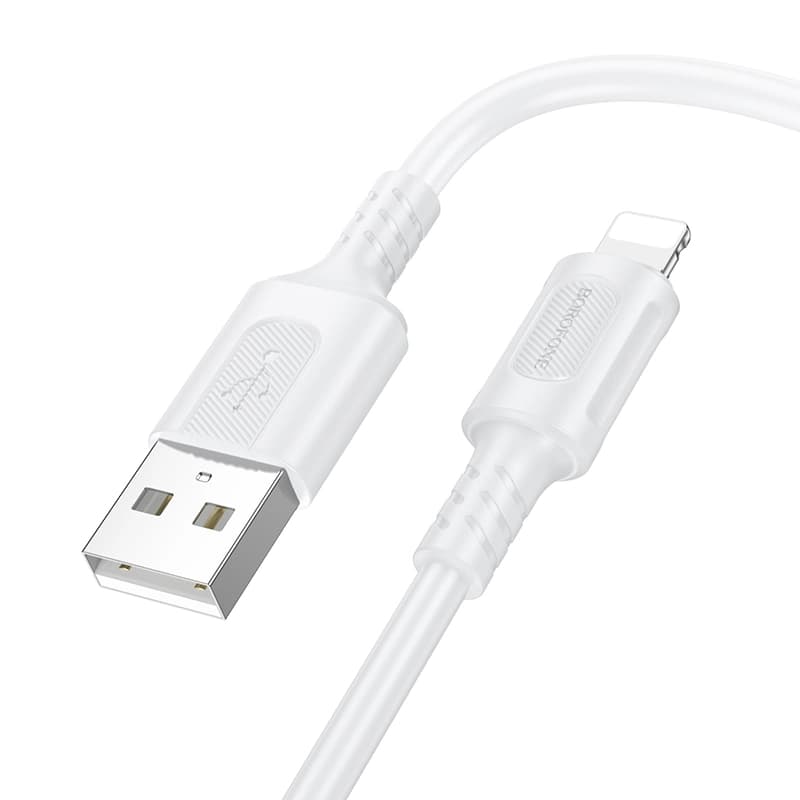 کابل شارژ USB-A به Lightning بروفون مدل BX111 طول 1 متر — تصویر ۲