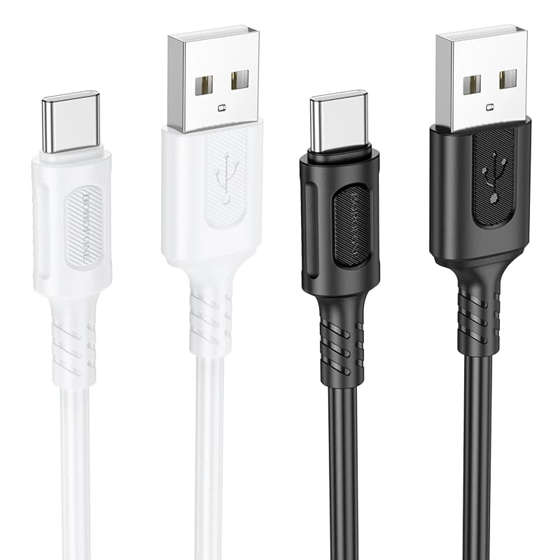 کابل شارژ USB-A به USB-C بروفون مدل BX111 طول 1 متر