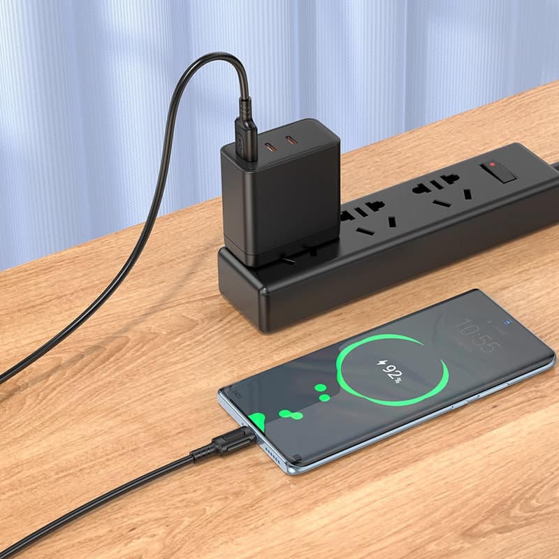 کابل شارژ USB-A به USB-C بروفون مدل BX111 طول 1 متر — تصویر ۷
