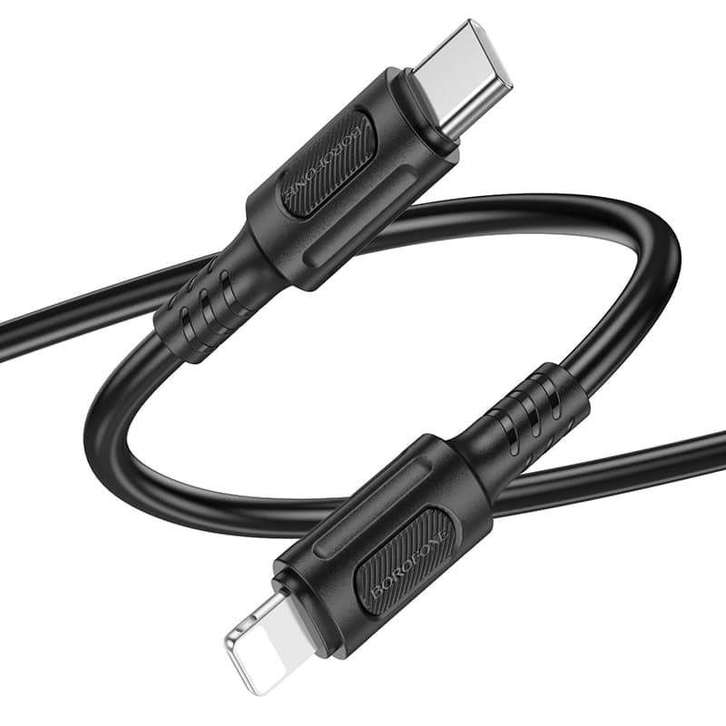 کابل شارژ 27 وات USB-C به LIGHTNING بروفون مدل BX111 طول 1 متر — تصویر ۴