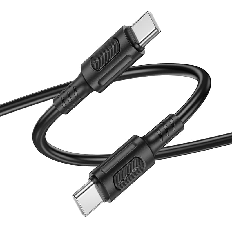کابل شارژ 60 وات USB-C به USB-C بروفون مدل BX111 طول 1 متر — تصویر ۴