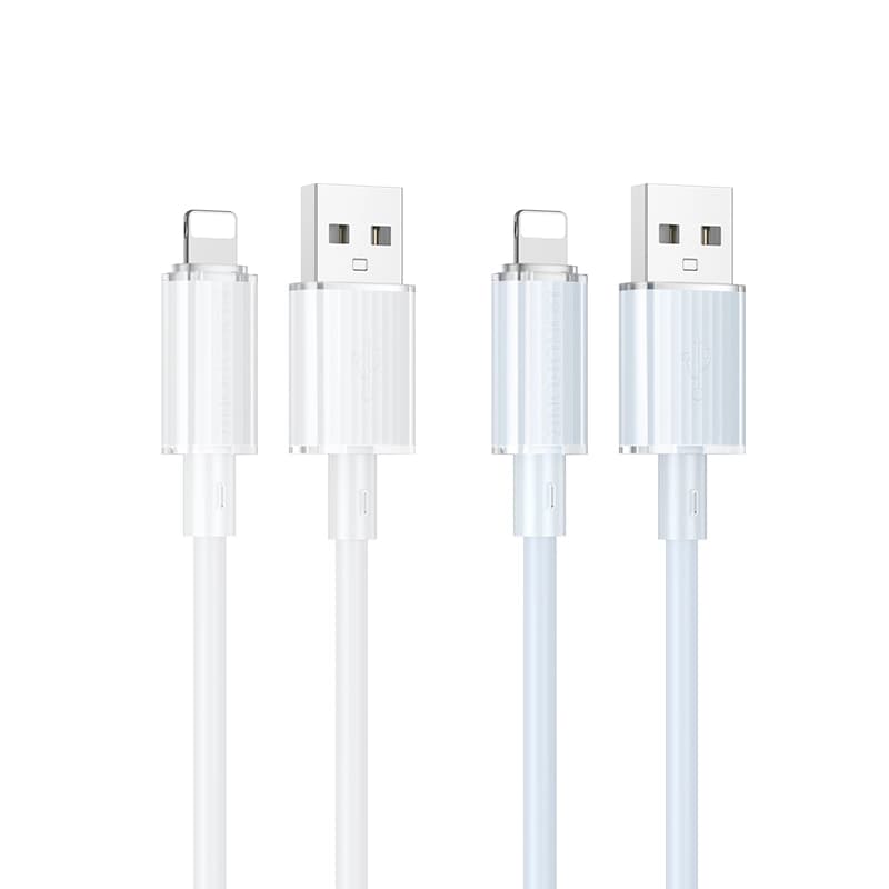 کابل شارژ USB-A به Lightning بروفون مدل BX112 طول 1 متر