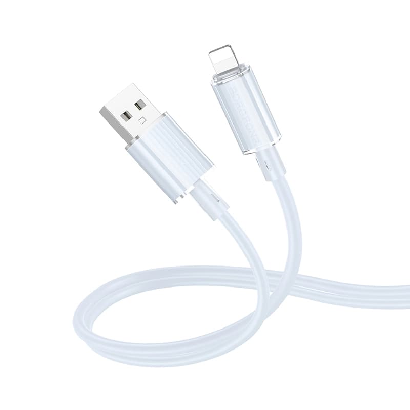 کابل شارژ USB-A به Lightning بروفون مدل BX112 طول 1 متر — تصویر ۳