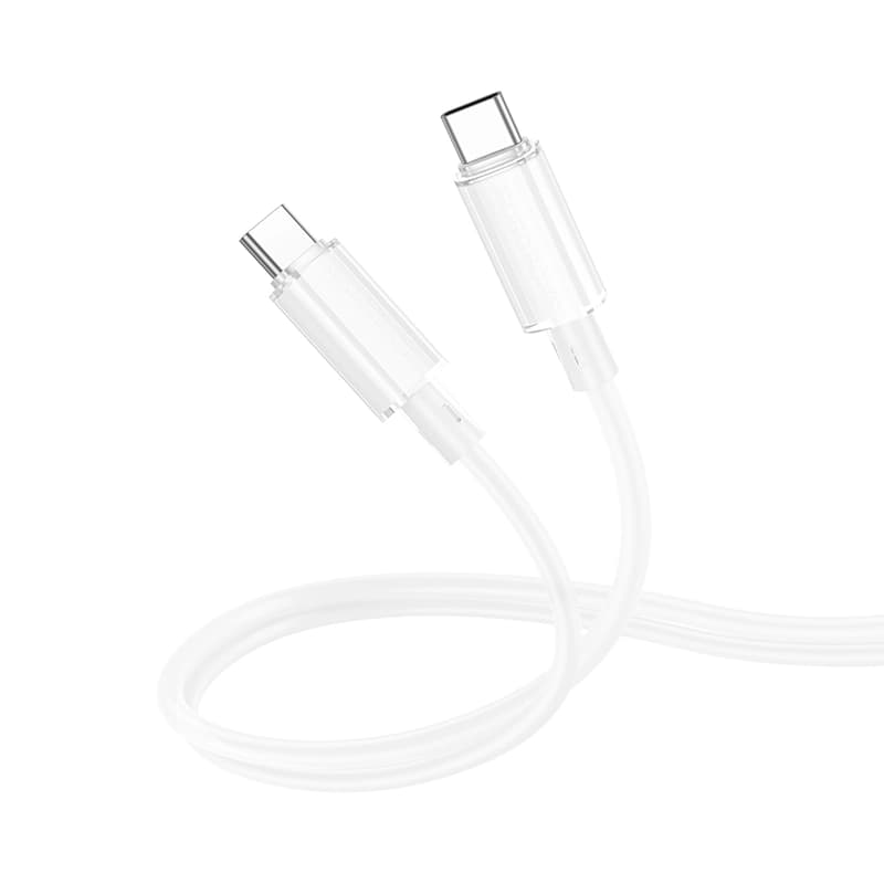 کابل شارژ 60 وات USB-C به USB-C بروفون مدل BX112 طول 1 متر — تصویر ۲