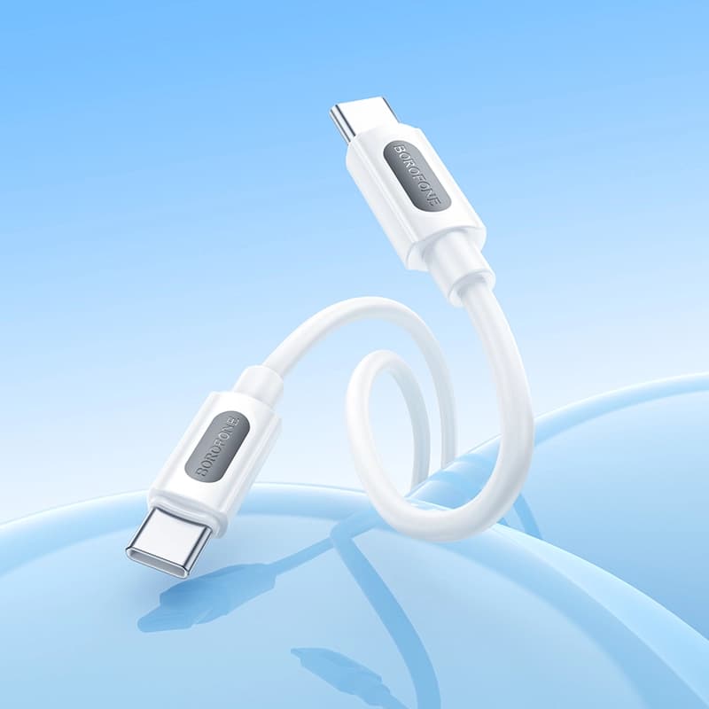 کابل شارژ 60 وات USB-C به USB-C بروفون مدل BX114 طول 1 متر — تصویر ۷
