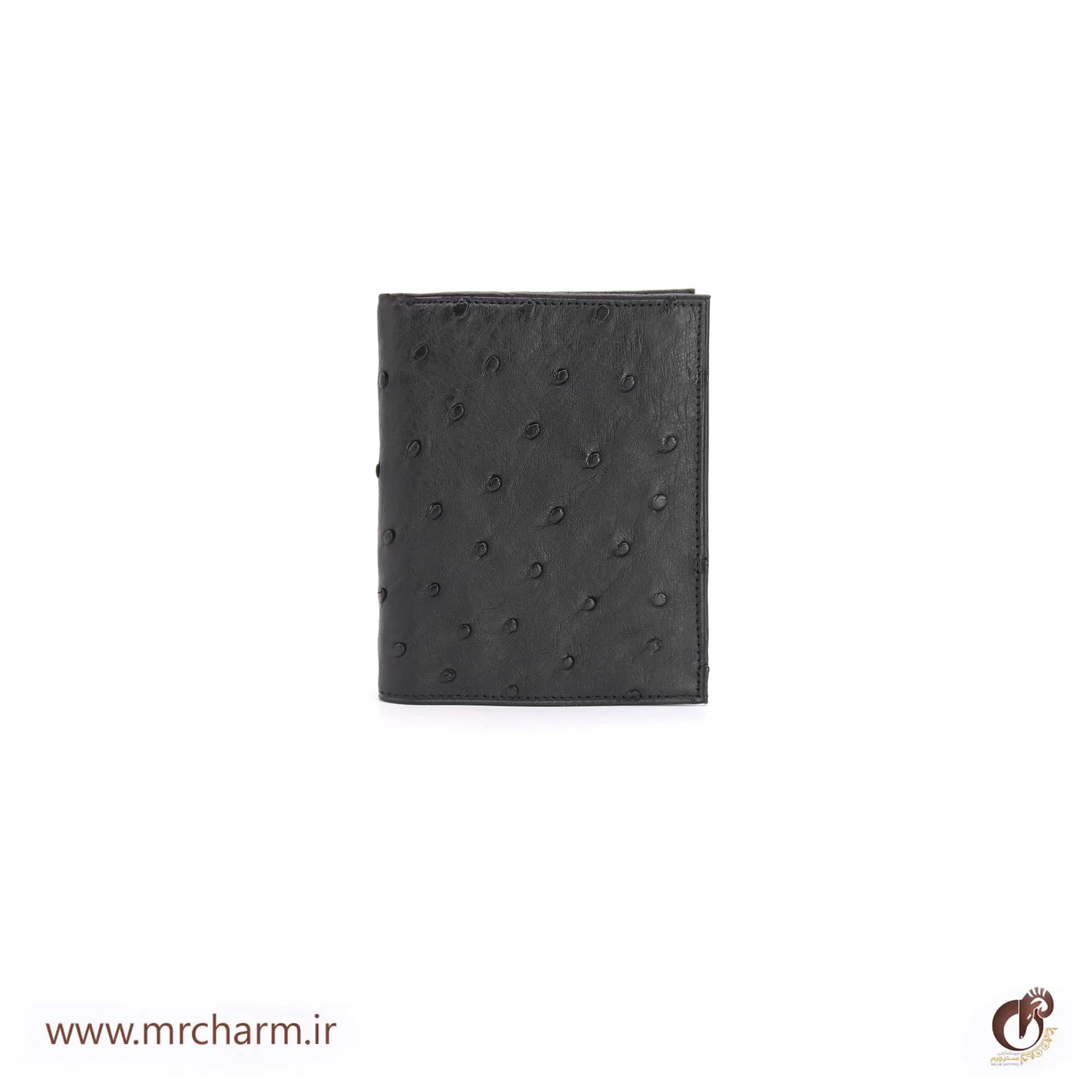 کیف پول چرم شترمرغ mrc1211-27