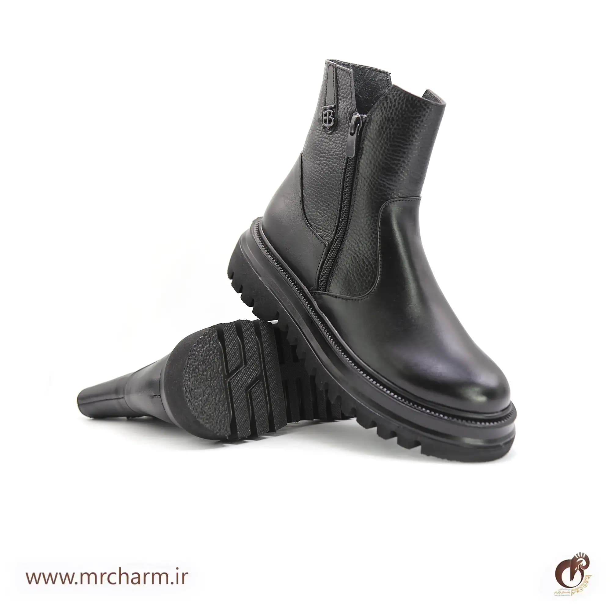 بوت چرم زنانه mrc2111-95 — تصویر ۲