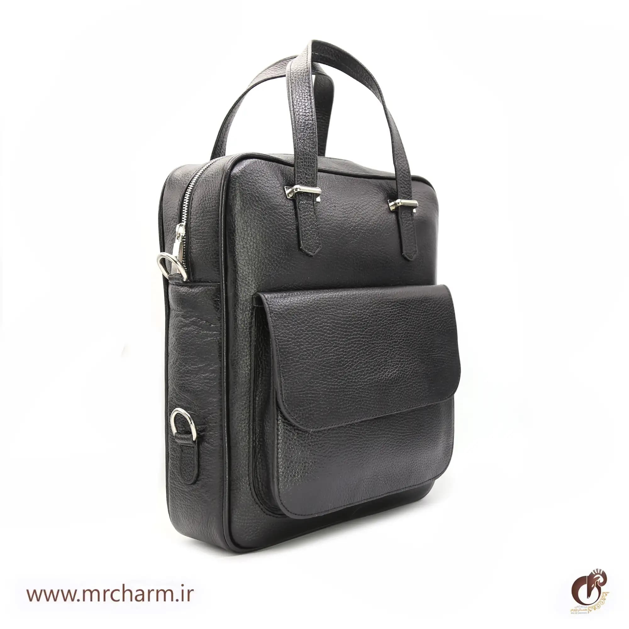 کیف کوله چرم mrc2216-17 — تصویر ۳