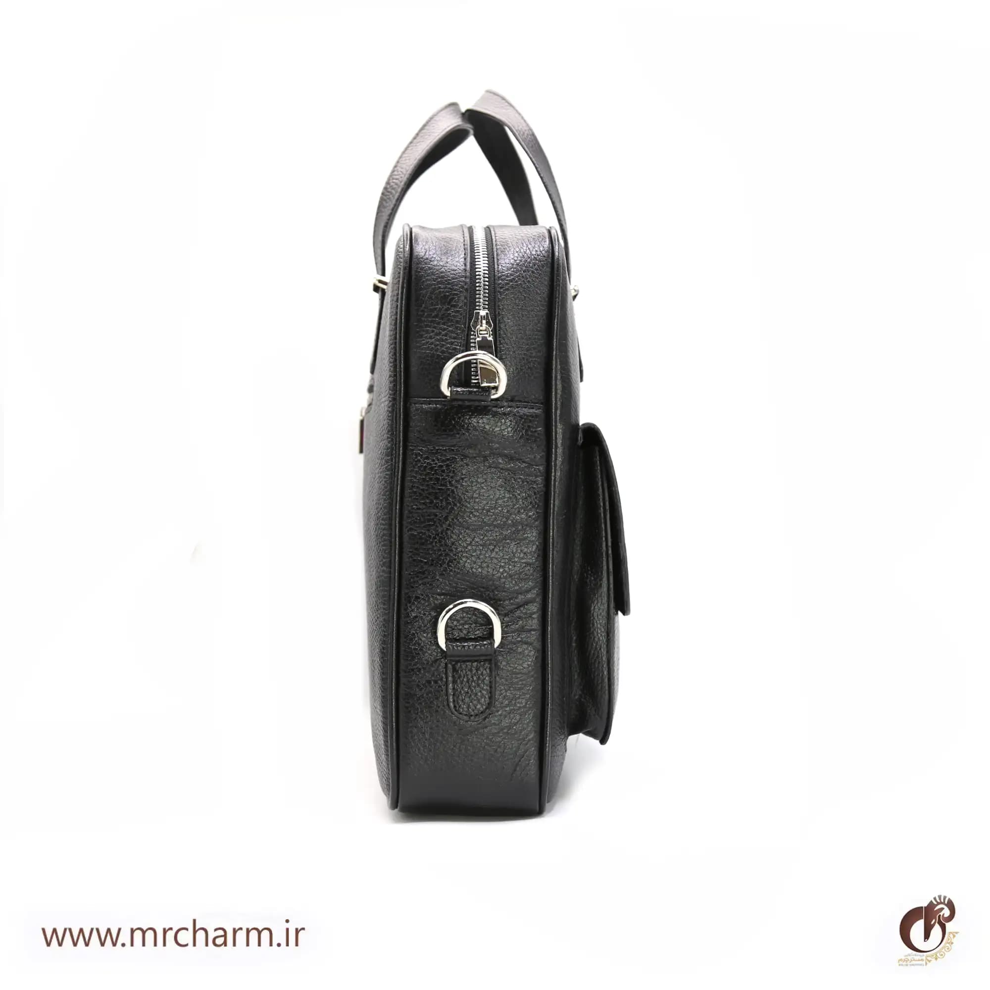 کیف کوله چرم mrc2216-17 — تصویر ۵