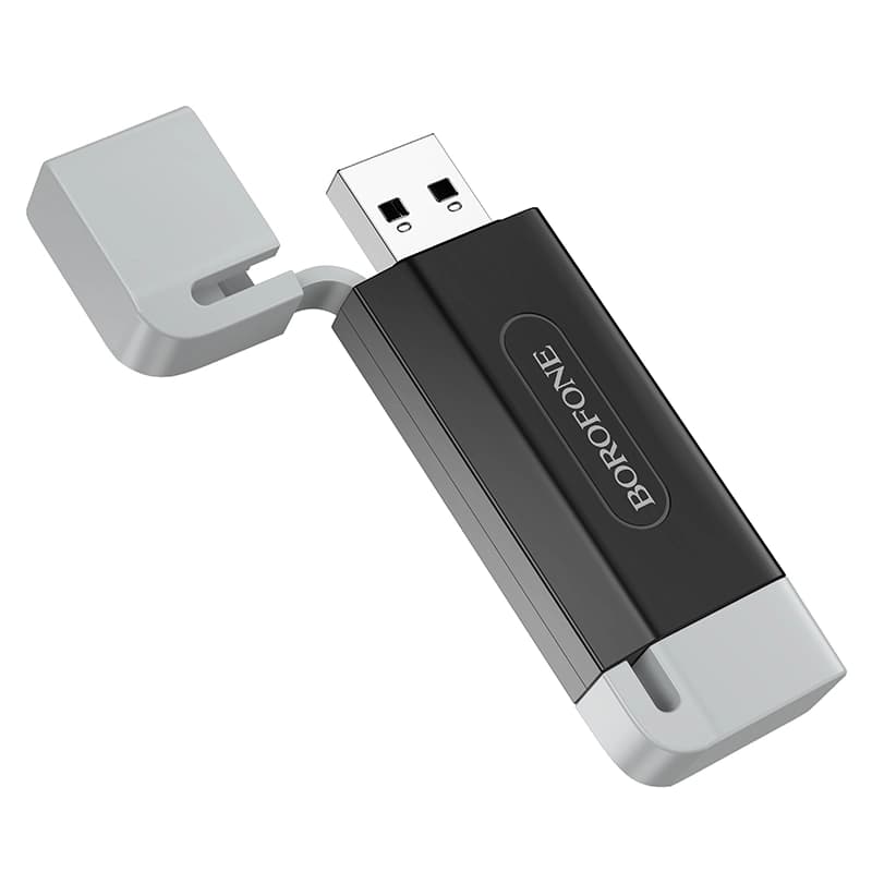 کارت خوان دو پورت بروفون مدل DH9 USB2.0/TYPE-C — تصویر ۳