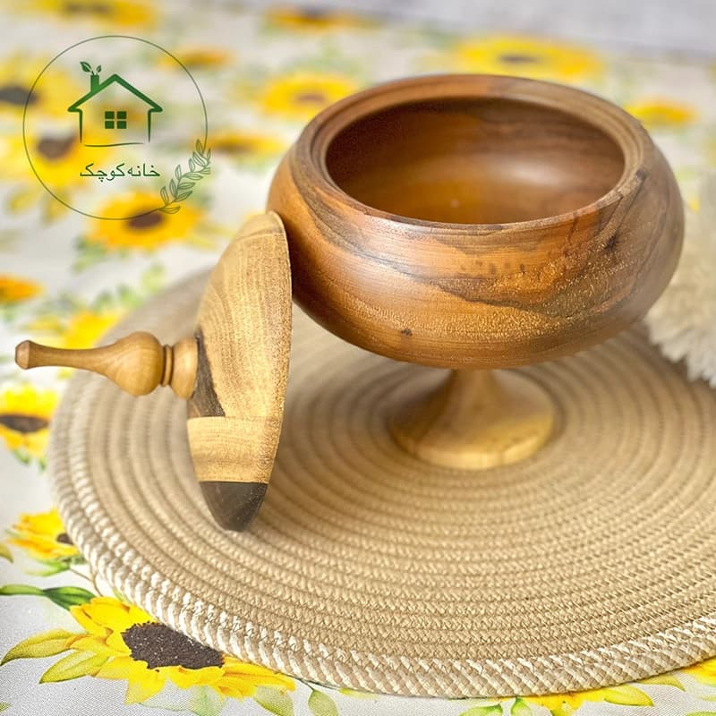شکلات خوری چوب گردو قطر 15 — تصویر ۲
