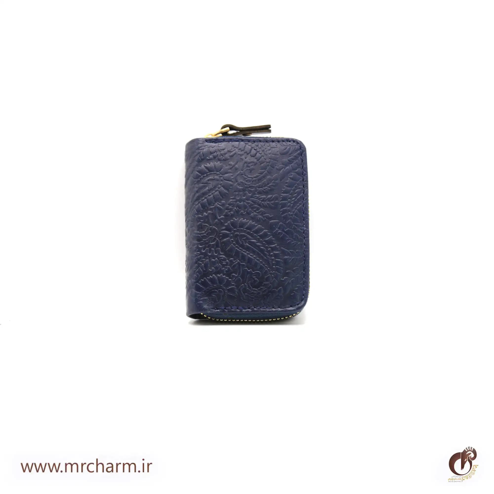 جاکارتی زیپی چرم طرح دار MRC179-01 — تصویر ۴